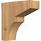 Ekena Millwork Monterey Smooth Corbel, Western Red Cedar, 3 1/2"W x 10"D x 10"H COR04X10X10MON00SWR - alternate 1